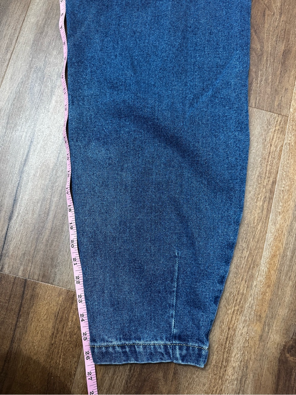 Zara- High-Rise Balloon Jeans - Blue - Picture 5 of 10